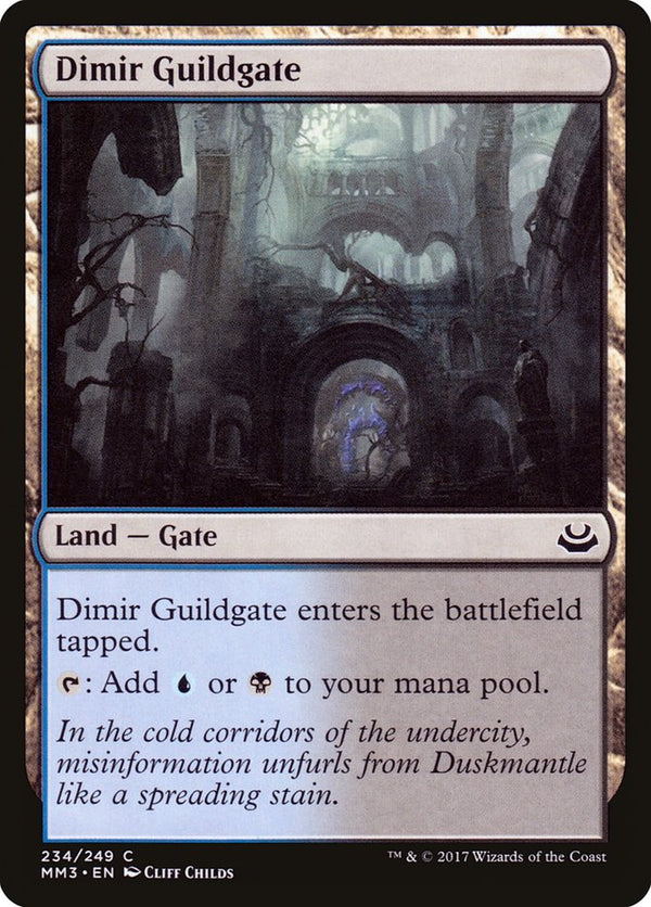 Dimir Guildgate - Magic: The Gathering