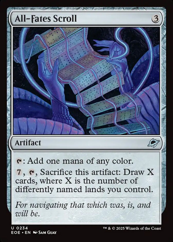 All-Fates Scroll - Magic: The Gathering