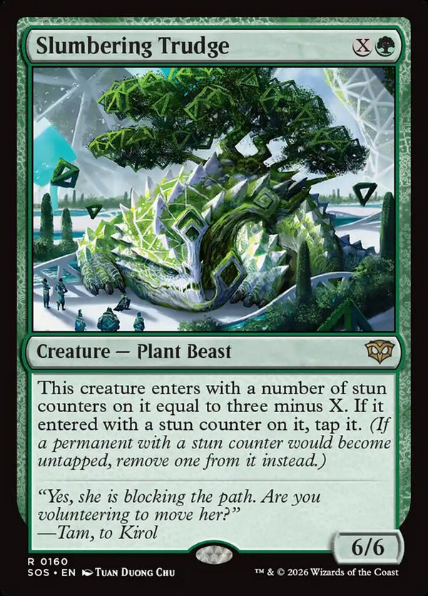 Slumbering Trudge - Magic: The Gathering