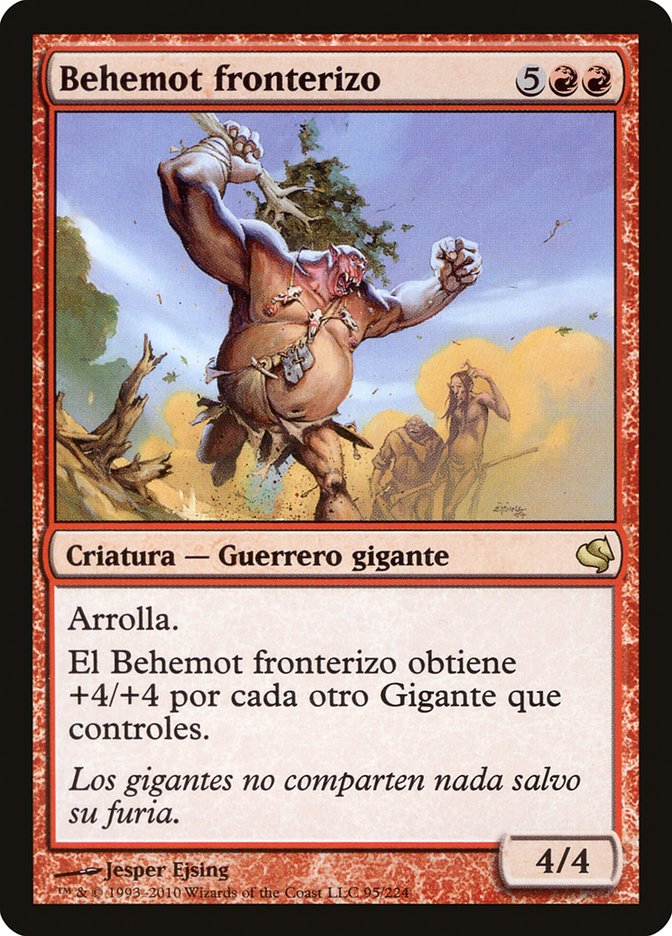 Borderland Behemoth (Spanish) - "Behemot fronterizo"