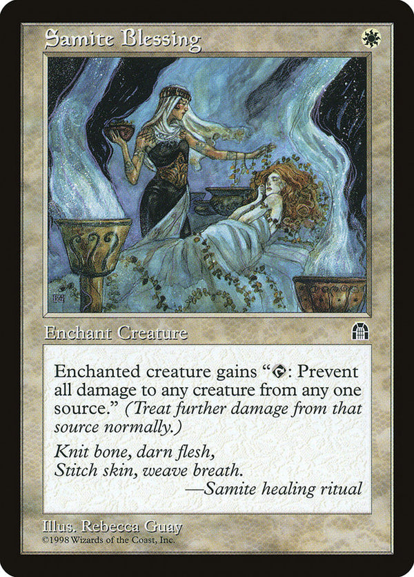 Samite Blessing - Magic: The Gathering
