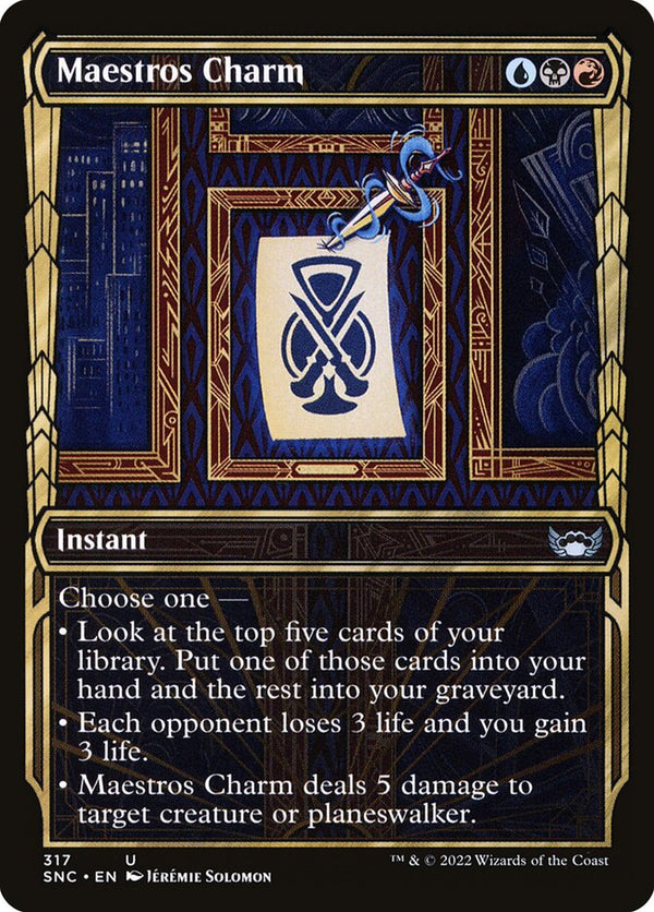 Maestros Charm (Showcase) - Magic: The Gathering