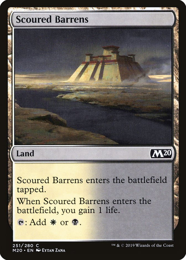 Scoured Barrens - Magic: The Gathering