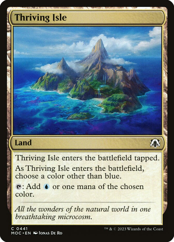 Thriving Isle - Magic: The Gathering