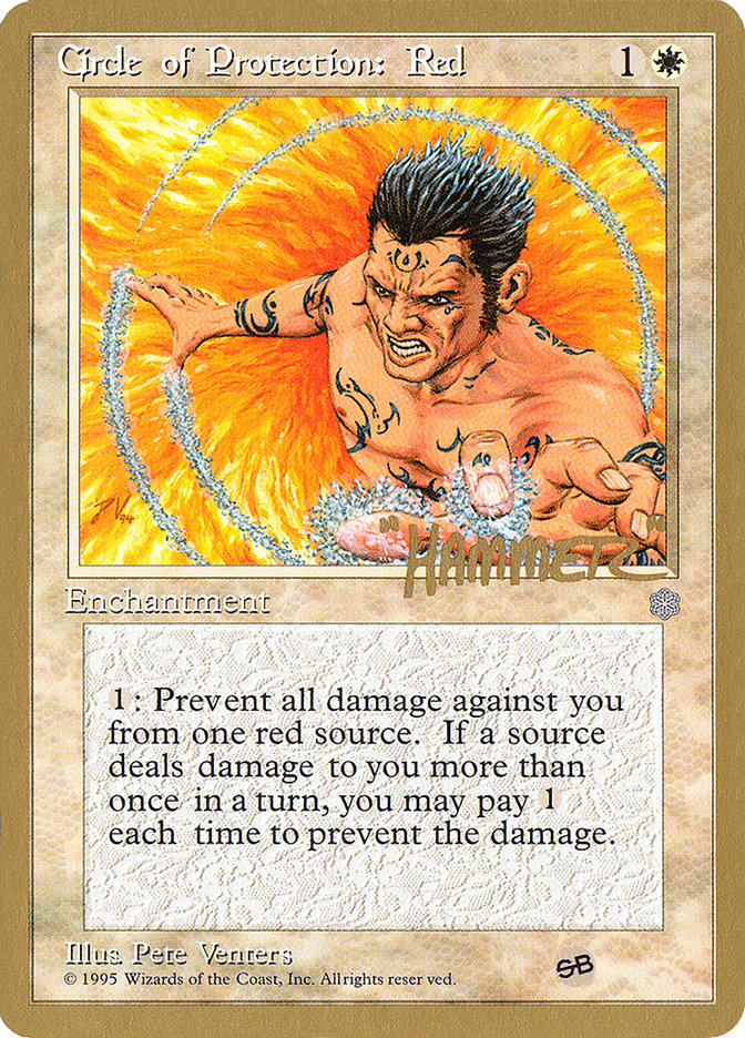 Circle of Protection: Red - 1996 Shawn "Hammer" Regnier (ICE) (SB)