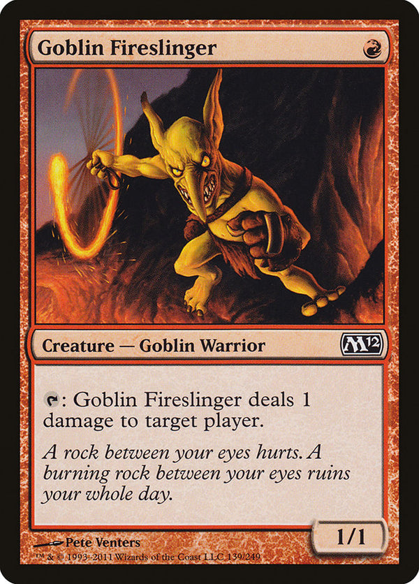 Goblin Fireslinger - Magic: The Gathering