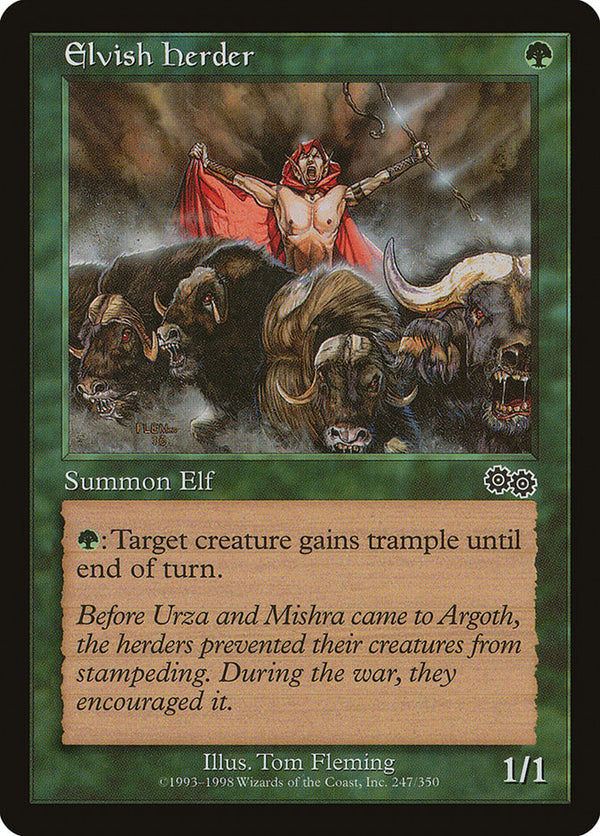 Elvish Herder - Magic: The Gathering