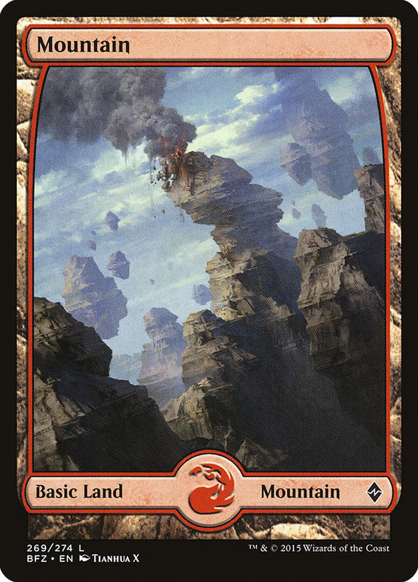 Mountain (269) - Full Art - Magic: The Gathering