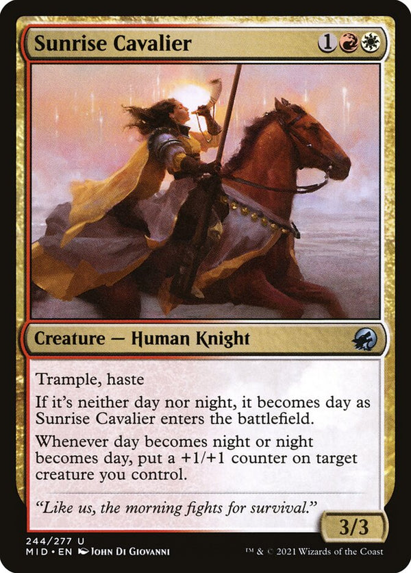 Sunrise Cavalier - Magic: The Gathering