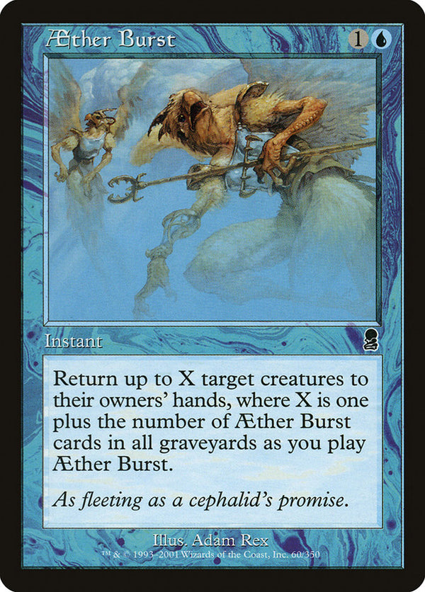 Aether Burst - Magic: The Gathering