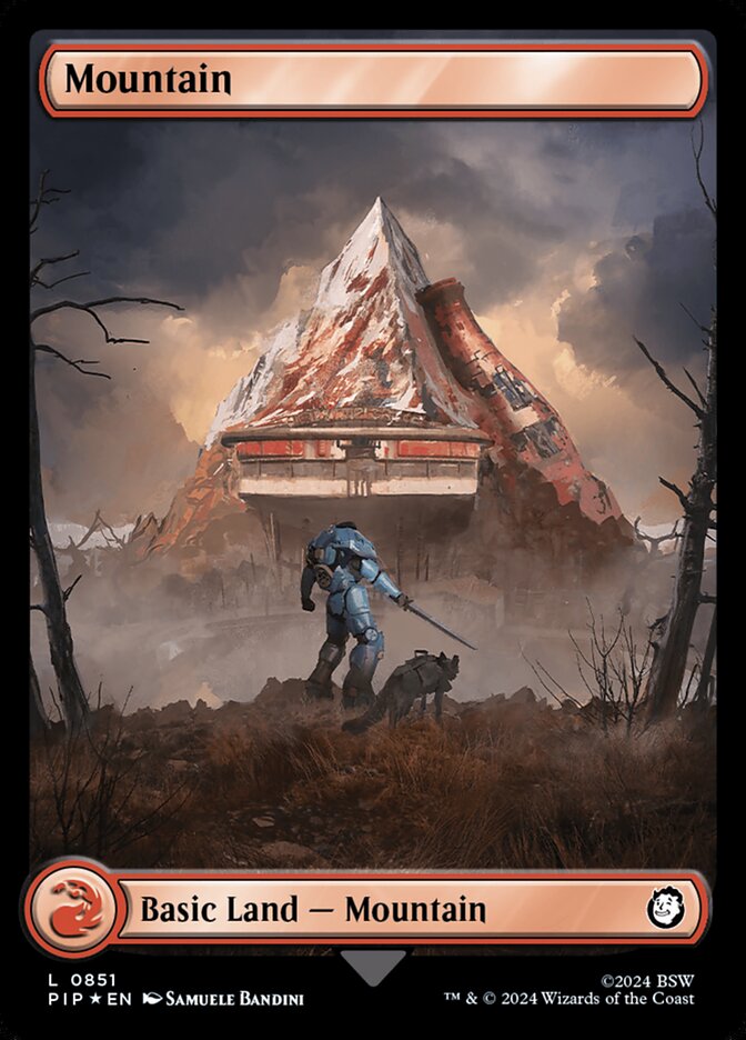 Mountain (0851) (Surge Foil)