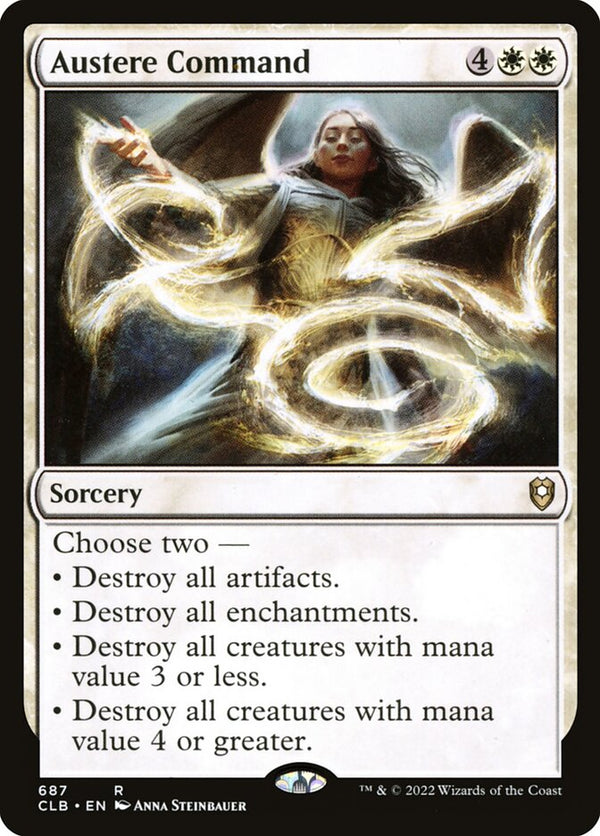 Austere Command - Magic: The Gathering