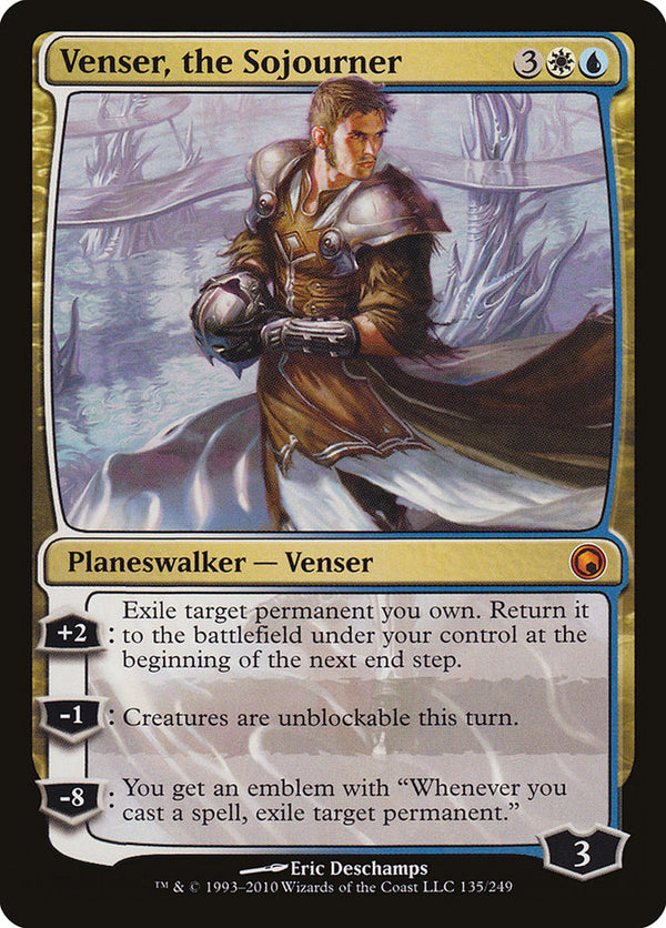 Venser, the Sojourner - Magic: The Gathering