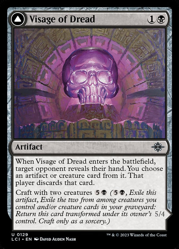 Visage of Dread - Magic: The Gathering