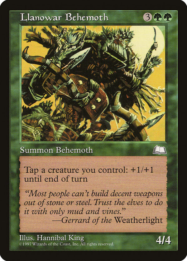 Llanowar Behemoth - Magic: The Gathering