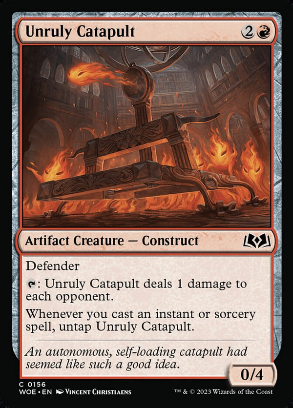 Unruly Catapult - Magic: The Gathering