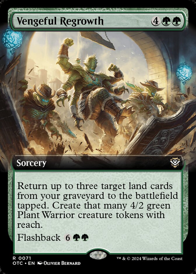 Vengeful Regrowth (Extended Art)
