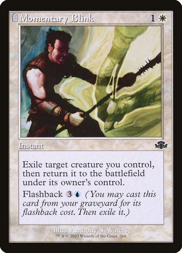Momentary Blink (Retro Frame) - Magic: The Gathering