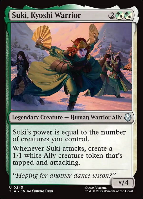 Suki, Kyoshi Warrior - Magic: The Gathering