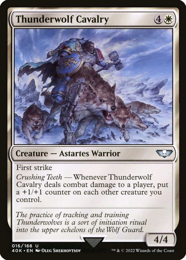 Thunderwolf Cavalry - Magic: The Gathering