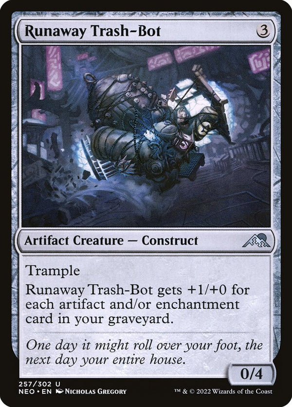 Runaway Trash-Bot - Magic: The Gathering