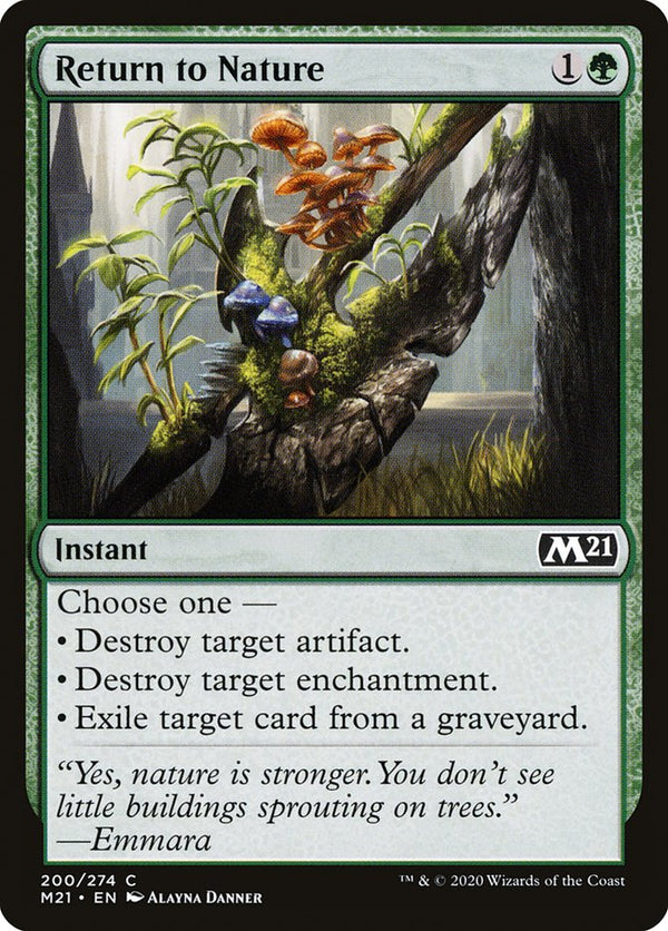 Return to Nature - Magic: The Gathering