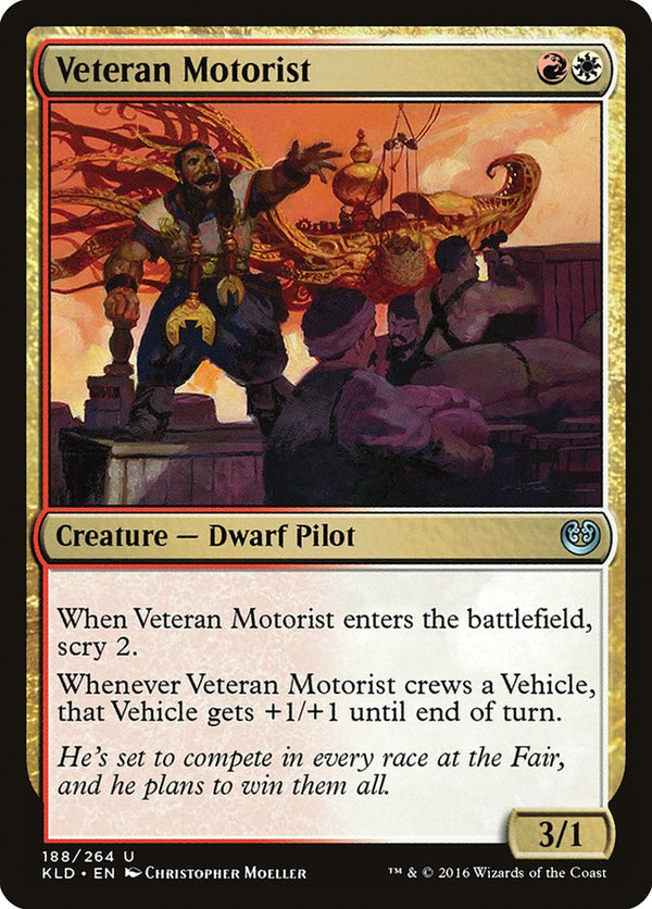 Veteran Motorist - Magic: The Gathering