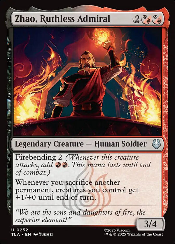 Zhao, Ruthless Admiral - Magic: The Gathering
