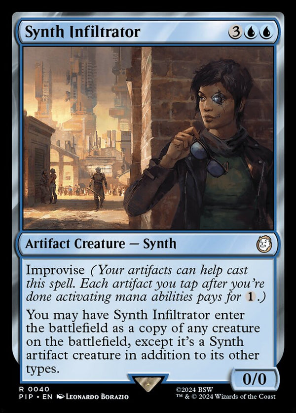 Synth Infiltrator - Magic: The Gathering