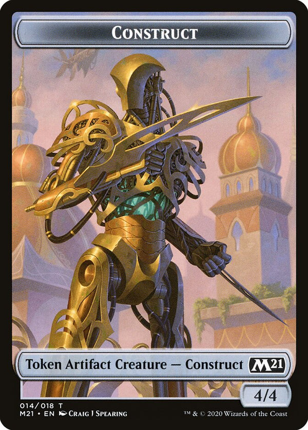Construct Token (M21 14) - Magic: The Gathering