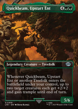 Quickbeam, Upstart Ent (Borderless) - Magic: The Gathering