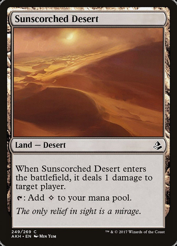 Sunscorched Desert - Magic: The Gathering