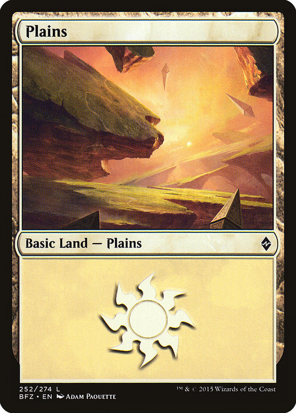 Plains (252) - Magic: The Gathering