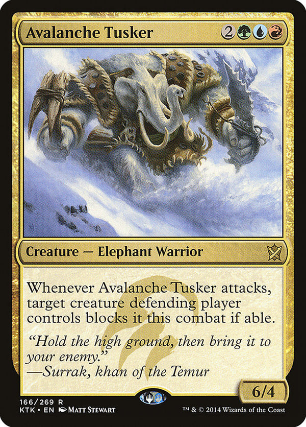 Avalanche Tusker - Magic: The Gathering
