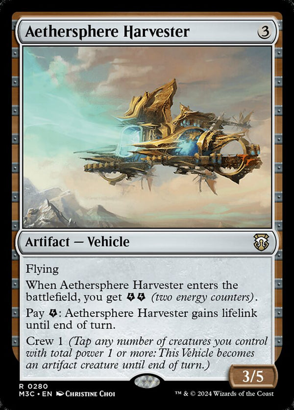 Aethersphere Harvester - Magic: The Gathering