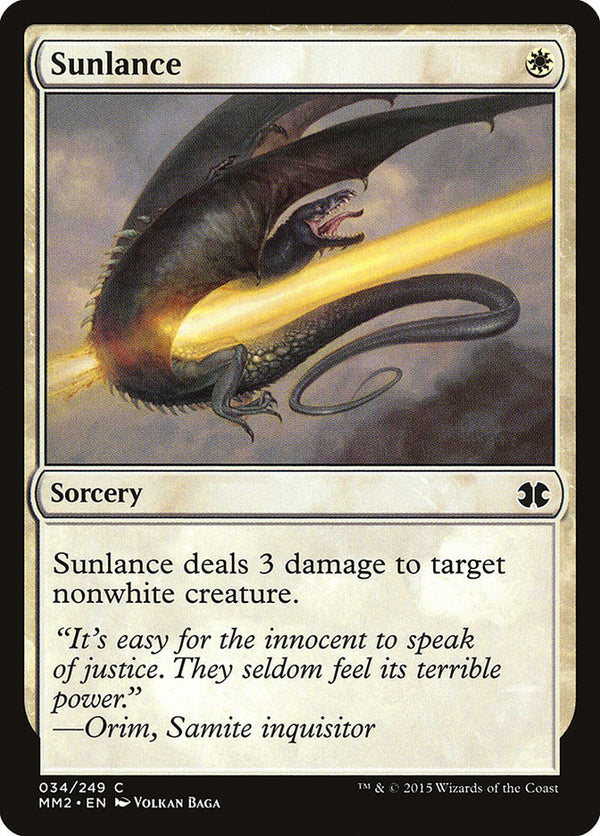 Sunlance - Magic: The Gathering