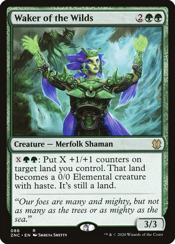 Waker of the Wilds - Magic: The Gathering