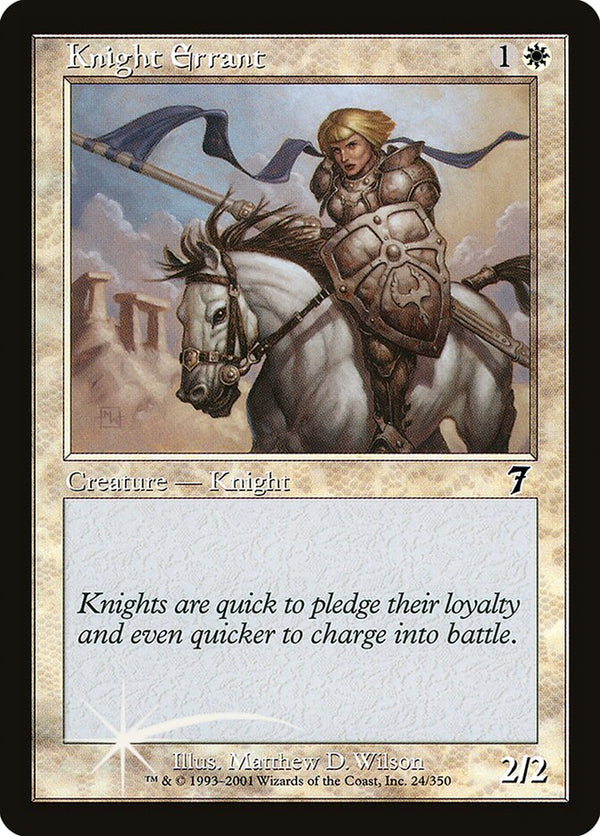 Knight Errant - Magic: The Gathering