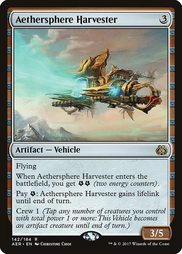 Aethersphere Harvester - Magic: The Gathering