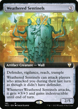 Weathered Sentinels (Extended Art) - Magic: The Gathering