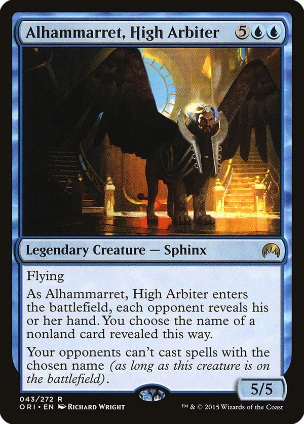 Alhammarret, High Arbiter - Magic: The Gathering