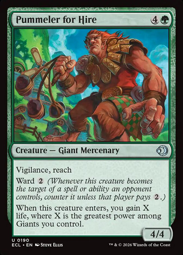 Pummeler for Hire - Magic: The Gathering