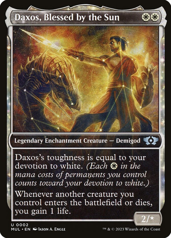 Daxos, Blessed by the Sun - Magic: The Gathering