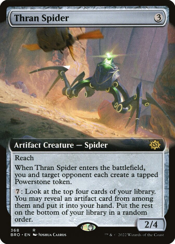 Thran Spider (Extended Art) - Magic: The Gathering