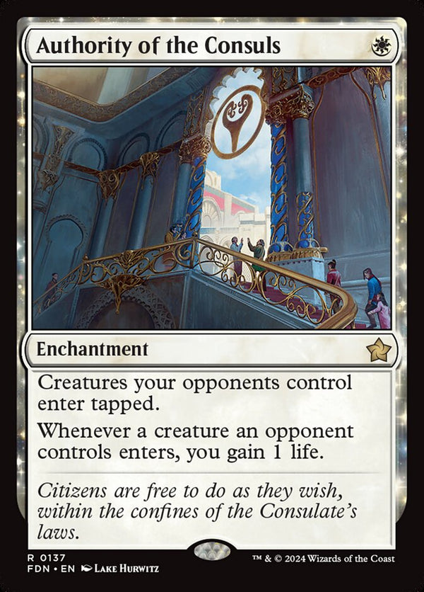 Authority of the Consuls - Magic: The Gathering