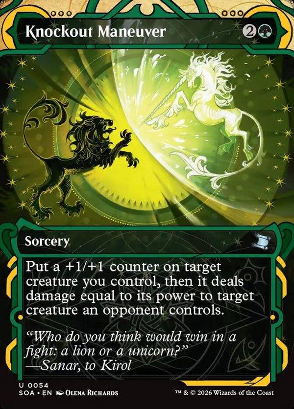 Knockout Maneuver - Magic: The Gathering