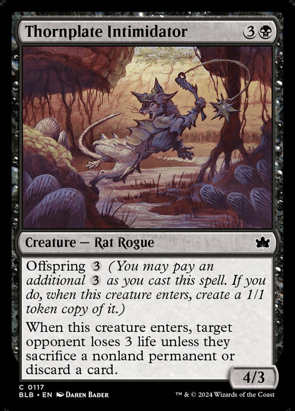 Thornplate Intimidator - Magic: The Gathering