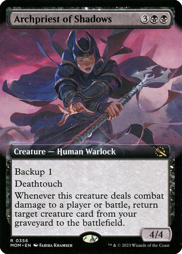 Archpriest of Shadows (Extended Art) - Magic: The Gathering