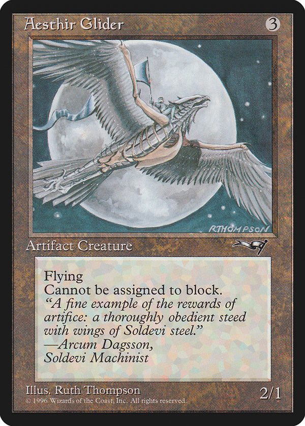 Aesthir Glider (Moon) - Magic: The Gathering