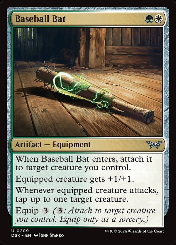 Baseball Bat - Magic: The Gathering